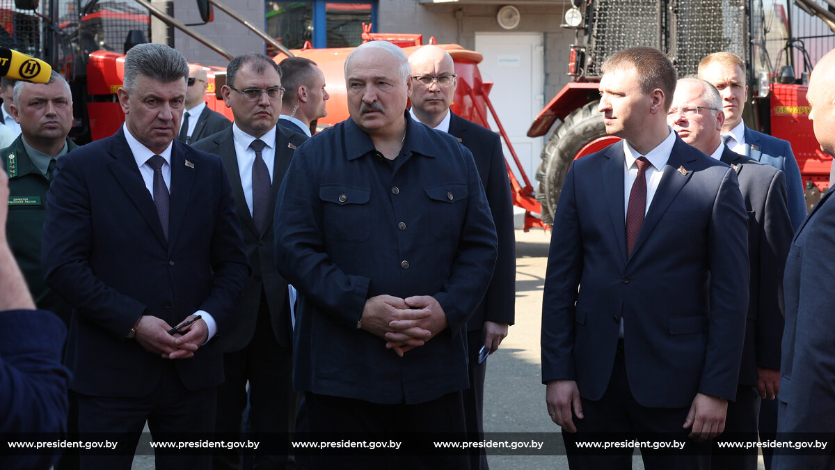 Президент посетил Оршанский лесхоз. Итоги визита