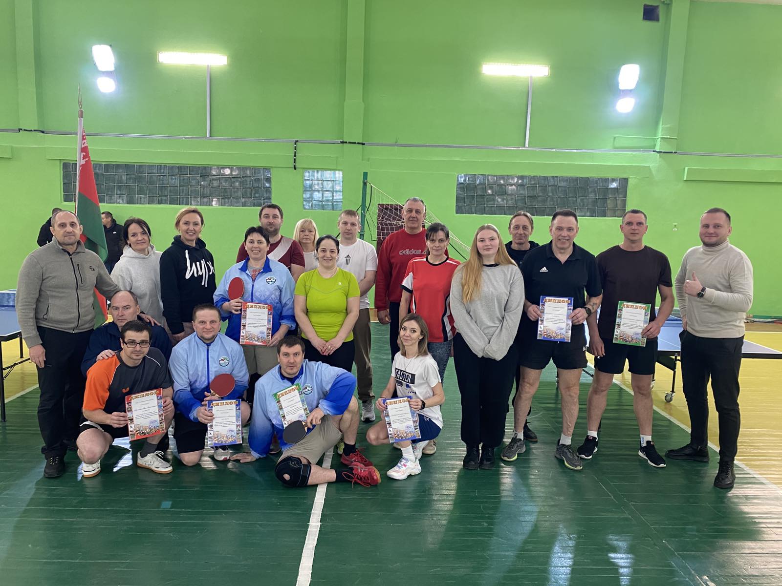 На корте за здоровье и победу!