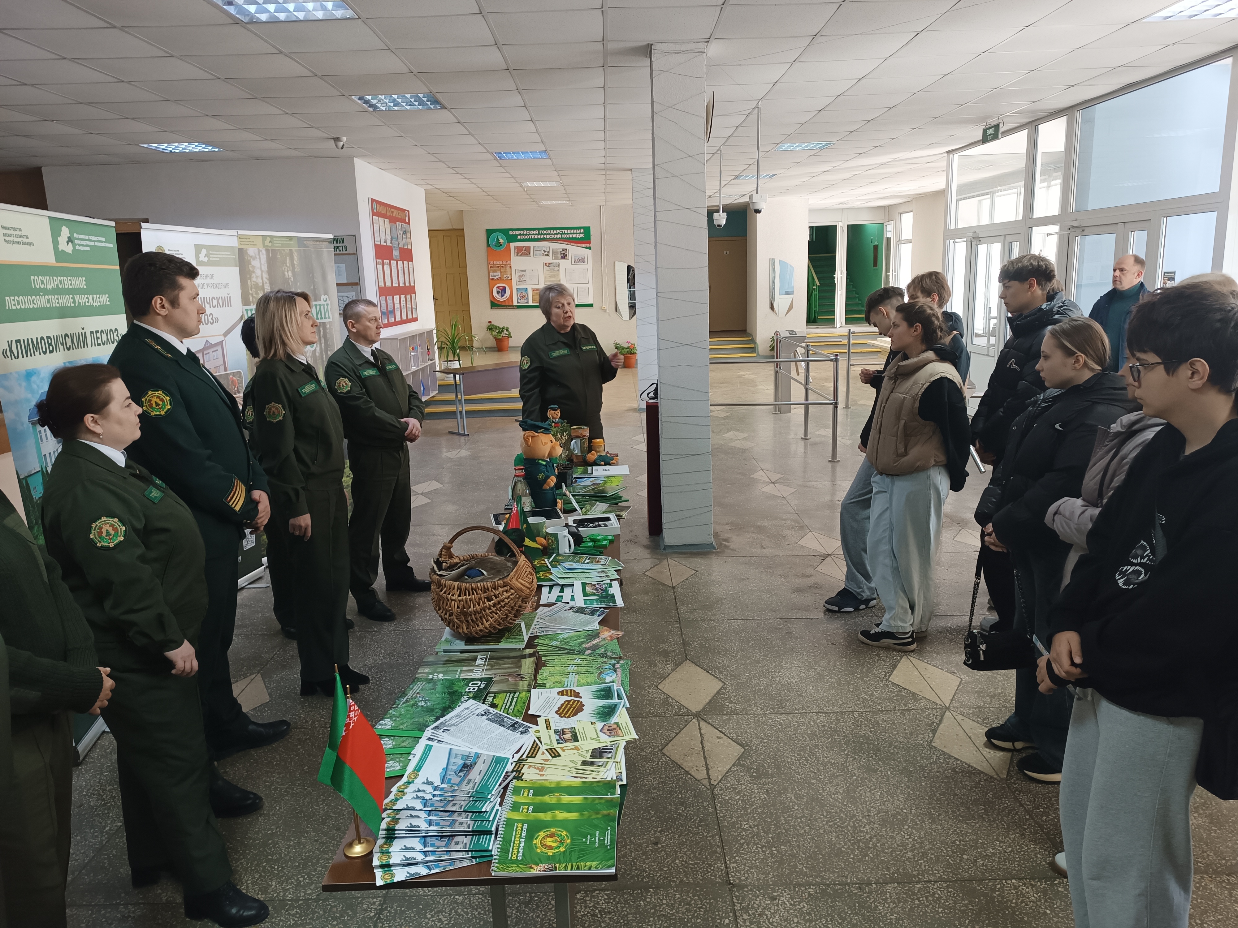 День открытых дверей в Бобруйском агролесотехническом колледже. 