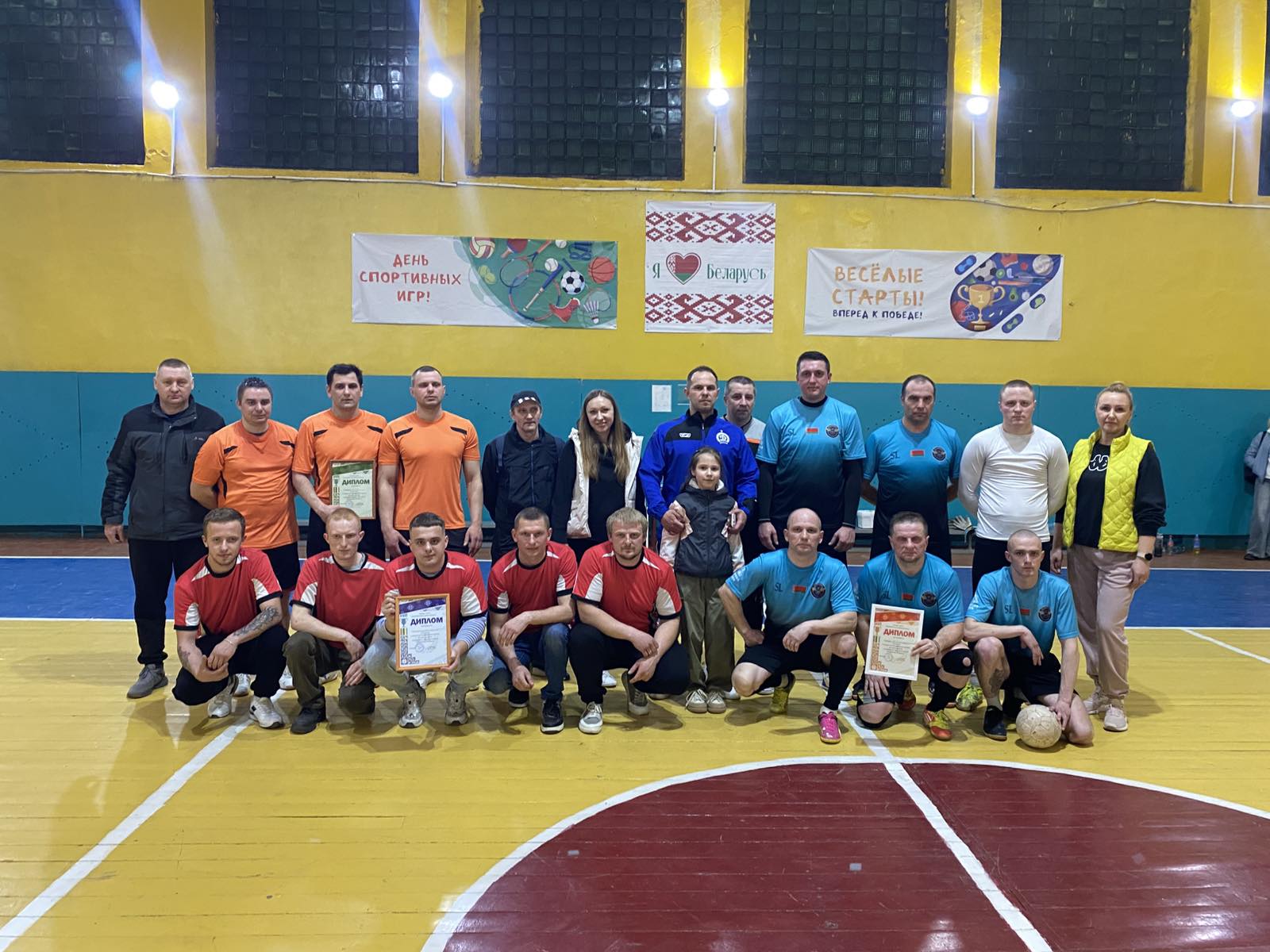 Поздравляем команду Климовичского лесхоза!